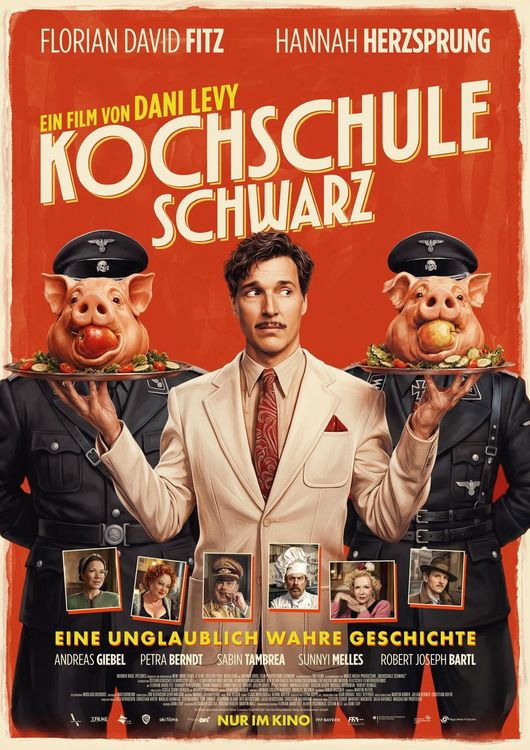 Filmplakat Kochschule Schwarz